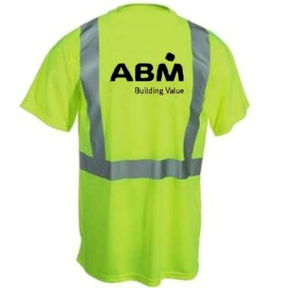 ABM Lime/Yellow Safety T-Shirts: DRJ Safety, Inc.