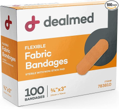 Fabric Flexible Adhesive Bandages - 1" X 3"