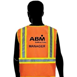 ABM Manager Safety Vests: DRJ Safety,